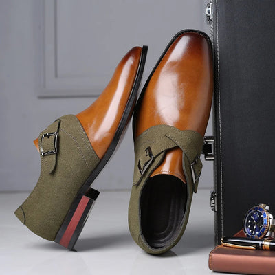 Elke - Buckle Suede Loafer