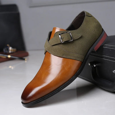 Elke - Buckle Suede Loafer