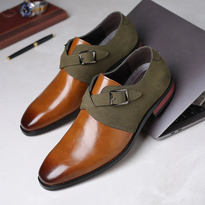 Elke - Buckle Suede Loafer
