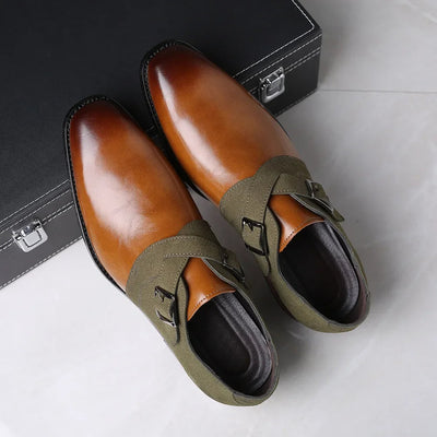 Elke - Buckle Suede Loafer